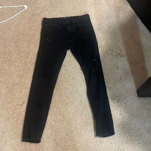 Black skinny jeans